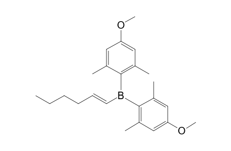 [(E)-hex-1-enyl]-bis(4-methoxy-2,6-dimethyl-phenyl)borane
