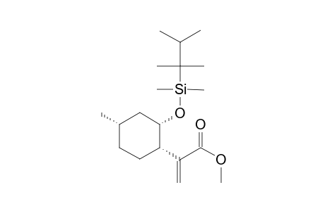 2-[(1S,2S,4S)-2-[2,3-dimethylbutan-2-yl(dimethyl)silyl]oxy-4-methylcyclohexyl]-2-propenoic acid methyl ester