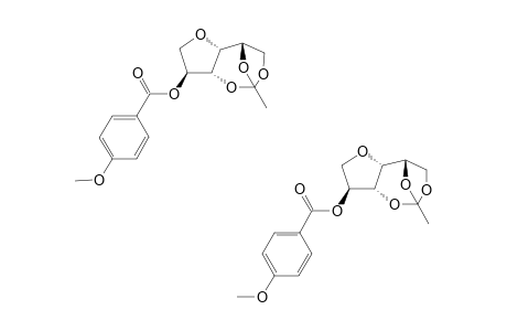 1,4-ANHYDRO-2-O-PARA-METHOXYBENZOYL-3,5,6-TRI-O-ORTHO-ACETYL-D-SORBITOL
