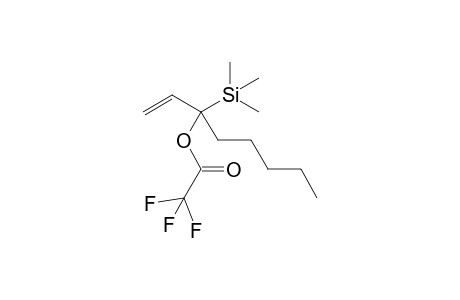 3-(3-(Trifluoroacetoxy)oct-1-enyl)trimethylsilane