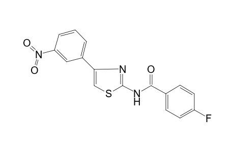 4-Fluoro-N-[4-(3-nitro-phenyl)-thiazol-2-yl]-benzamide