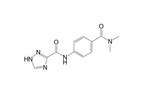 1H-[1,2,4]Triazole-3-carboxylic acid (4-dimethylcarbamoyl-phenyl)-amide