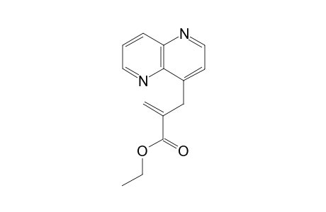 ethyl 2-((1,5-naphthyridin-4-yl)methyl)acrylate