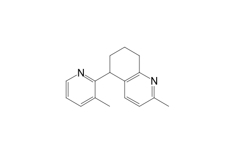 2-Methyl-5-(3-methyl-2-pyridyl)-5,6,7,8-tetrahydroquinoline