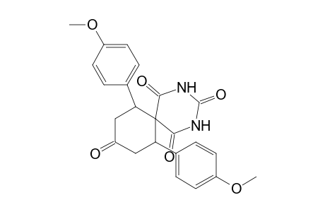 1,5-bis(4-methoxyphenyl)-8,10-diazaspiro[5.5]undecane-3,7,9,11-tetrone