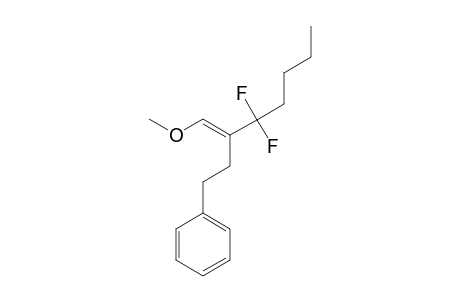 (E)-4,4-DIFLUORO-3-(2-PHENYLETHYL)-OCT-2-EN-1-OL