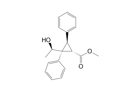 (1S,2S,3R)-2-[(1R)-1-hydroxyethyl]-2,3-diphenyl-1-cyclopropanecarboxylic acid methyl ester