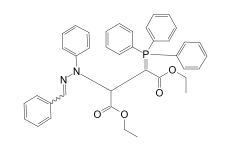 Diethyl 2-(1-benzylidene-2-phenylhydrazine-1-yl)-3-(triphenylphosphoranylidene)butanedioate