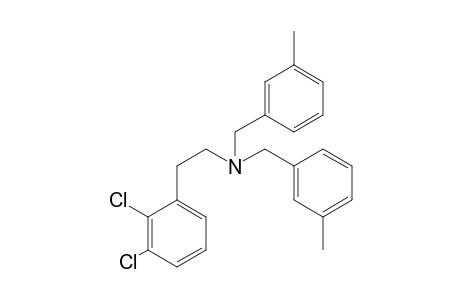 2-(2,3-Dichlorophenyl)-N,N-bis(3-methylbenzyl)ethan-1-amine