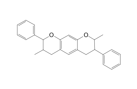 Benzo[1,2-b:4,5-b']dipyran, 2,3,4,7,8,9-hexahydro-3,8-dimethyl-2,7-diphenyl-, (2.alpha.,3.beta.,7.alpha.,8.beta.)-