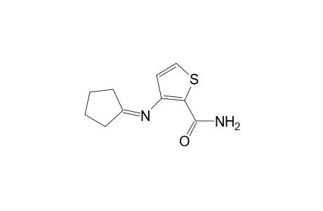 3-(cyclopentylideneamino)-2-thiophenecarboxamide