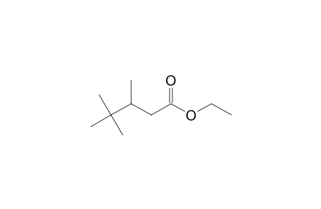 Pentanoic acid, 3,4,4-trimethyl-, ethyl ester