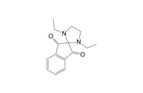 Spiro[imidazolidine-2,2'-[2H]indene]-1',3'-dione, 1,3-diethyl-