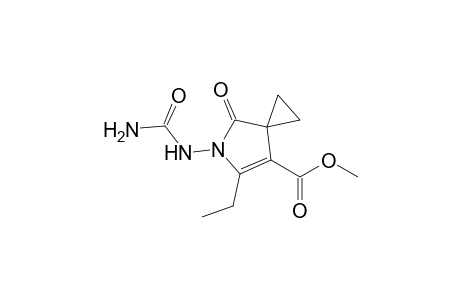 Methyl 5-[(aminocarbonyl)amino]-6-ethyl-4-oxo-5-azaspiro[2,4]hept-6-ene-7-carboxylate
