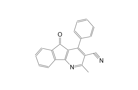 2-methyl-5-oxo-4-phenyl-5H-indeno[1,2-b]pyridine-3-carbonitrile