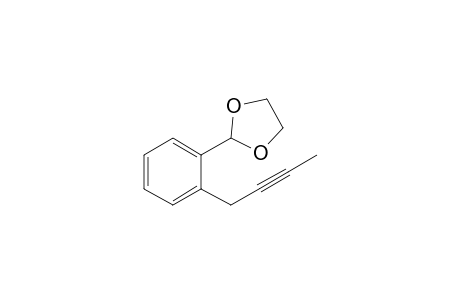 2-(2-but-2-ynylphenyl)-1,3-dioxolane