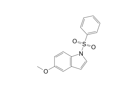 5-Methoxy-1-(phenylsulfonyl)indole