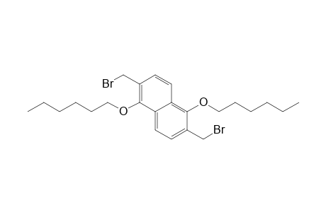 2,6-bis(bromomethyl)-1,5-dihexoxy-naphthalene