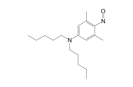 Benzenamine, 3,5-dimethyl-4-nitroso-N,N-dipentyl-