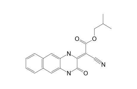 (Z)-3-(ALPHA-CYANO-ALPHA-ISOBUTYLOXYCARBONYLMETHYLENE)-3,4-DIHYDROBENZO-[G]-QUINOXALIN-2(1H)-ONE