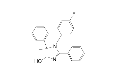 1H-Imidazol-4-ol, 1-(4-fluorophenyl)-4,5-dihydro-5-methyl-2,5-diphenyl-