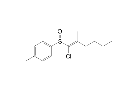 (Rs)-(Z)-1-Chloro-2-methyl-1-(p-tolylsulfinyl)-1-hexene