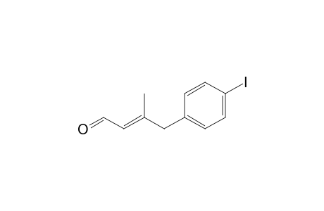 (E)-4-(4-iodophenyl)-3-methyl-2-butenal