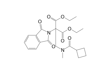 1,3-dioxo-alpha-[(N-methylcyclobutanecarboxamido)methyl]-2-isoindoline- malonic acid, diethyl ester