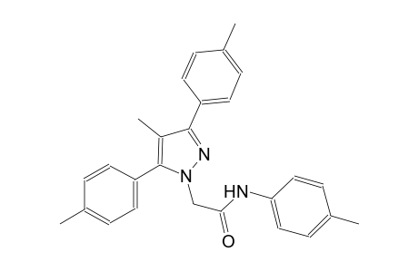 2-[4-methyl-3,5-bis(4-methylphenyl)-1H-pyrazol-1-yl]-N-(4-methylphenyl)acetamide