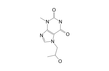 7-(2-Hydroxypropyl)-3-methyl-1H-purine-2,6-dione