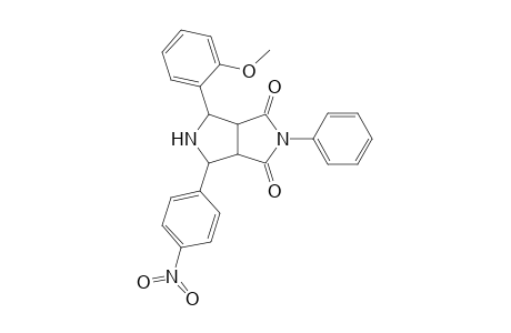 4-(2'-Methoxyphenyl)-2-(4'-nitrophenyl)-7-phenyl-6,8-dioxo-3,7-diazabicyclo[3.3.0]octane isomer