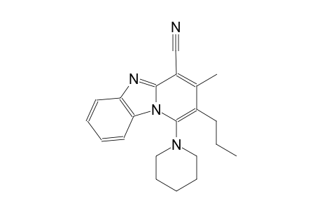 3-methyl-1-(1-piperidinyl)-2-propylpyrido[1,2-a]benzimidazole-4-carbonitrile