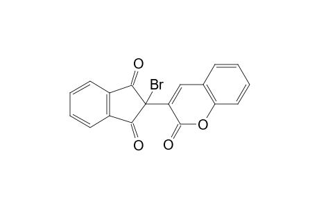 3-(2-bromo-1,3-dioxo-2-indanyl)coumarin