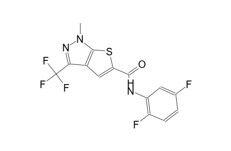 1H-thieno[2,3-c]pyrazole-5-carboxamide, N-(2,5-difluorophenyl)-1-methyl-3-(trifluoromethyl)-