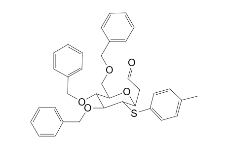 formylmethyl 2-(4-methylphenylsulfide)-3,4,6-tri-O-benzyl-b-C-glucoside