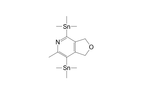 Furo[3,4-c]pyridine, 1,3-dihydro-6-methyl-4,7-bis(trimethylstannyl)-