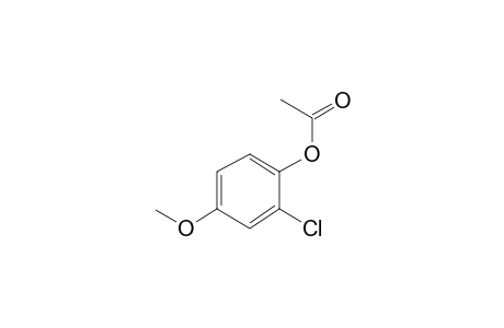 2-Chloro-4-methoxyphenol, acetate