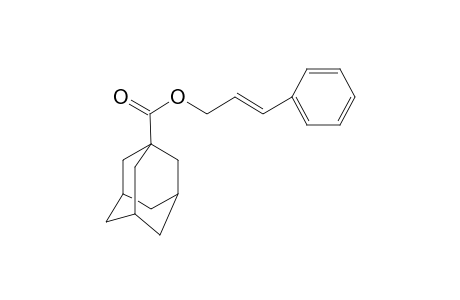 1-Adamantanecarboxylic acid, 3-phenyl-2-propenyl ester