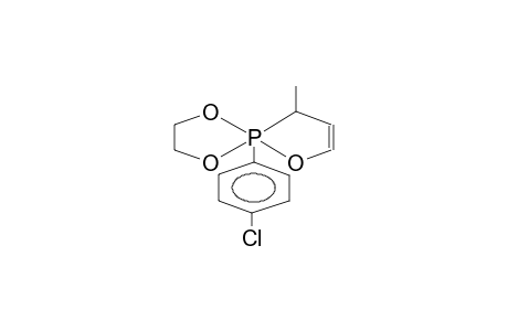 2-(4-CHLOROPHENYL)-2,2-ETHYLENEDIOXY-3-METHYL-1,2-OXAPHOSPHOL-4-ENE