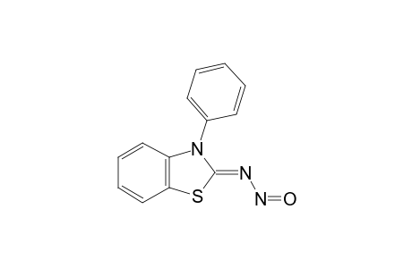 (NZ)-N-(3-phenyl-1,3-benzothiazol-2-ylidene)nitrous amide