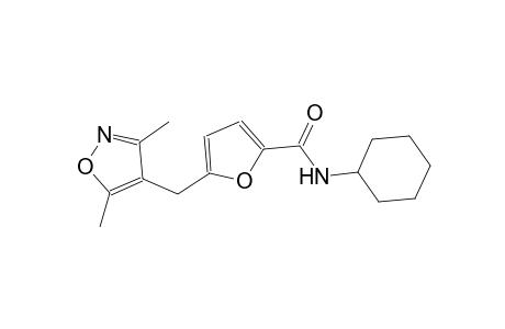 N-cyclohexyl-5-[(3,5-dimethyl-4-isoxazolyl)methyl]-2-furamide