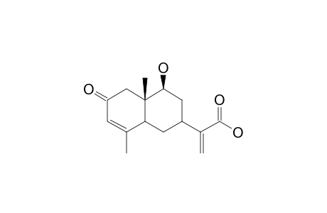 9.beta.-Hydroxy-2-oxo-isocostic Acid