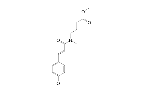 (E)-METHYL-4-(3-(4-HYDROXYPHENYL)-N-METHYLACRYLAMIDO)-BUTANOATE