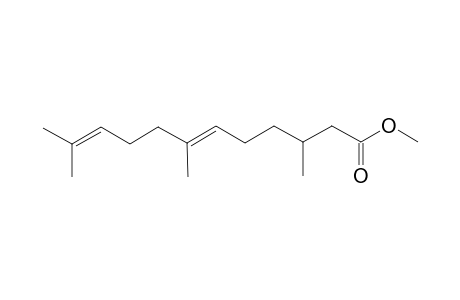 6,10-Dodecadienoic acid, 3,7,11-trimethyl-, methyl ester, (E)-(S)-