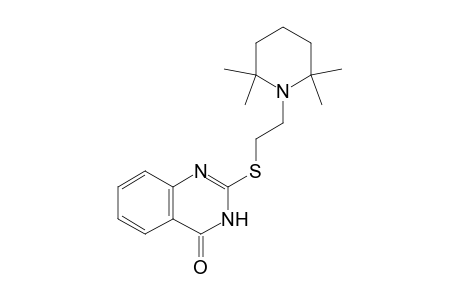 2-{[2-(2,2,6,6-Tetramethylpiperidin-1-yl)ethyl]thio}quinazolin-4(3H)-one