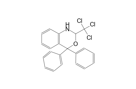 2H-3,1-benzoxazine, 1,4-dihydro-4,4-diphenyl-2-(trichloromethyl)-