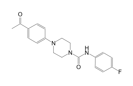 1-piperazinecarboxamide, 4-(4-acetylphenyl)-N-(4-fluorophenyl)-