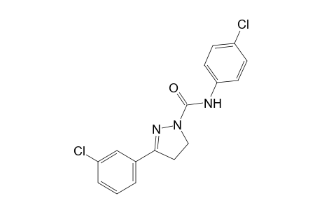 4'-chloro-3-(m-chlorophenyl)-2-pyrazoline-1-carboxanilide