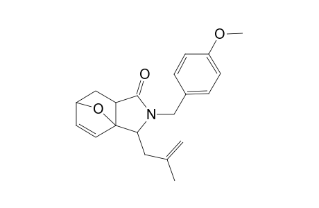 2-(Methallyl)-3-aza-3-(p-methoxybenzyl)-4-oxo-10-oxatricyclo[5.2.1.0(1,5)]dec-8-ene