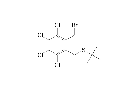 1-(Bromomethyl)-2-(tert-butylthiomethyl)-3,4,5,6-tetrachlorobenzol